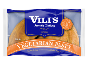 Vilis- Vegetable Pasty 12 x 150g