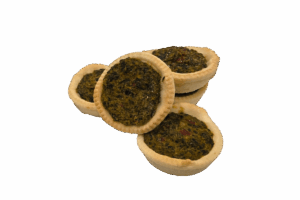 Elbio- Spinach Quiche Cocktail GF V 48 x 50g
